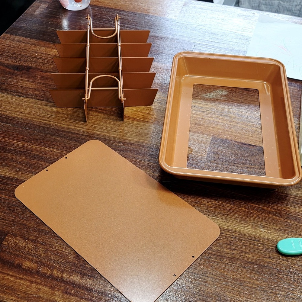 Nonstick Baking & Brownie Pan with Dividers No Lid, Approx 12" X 8" X 1.5"